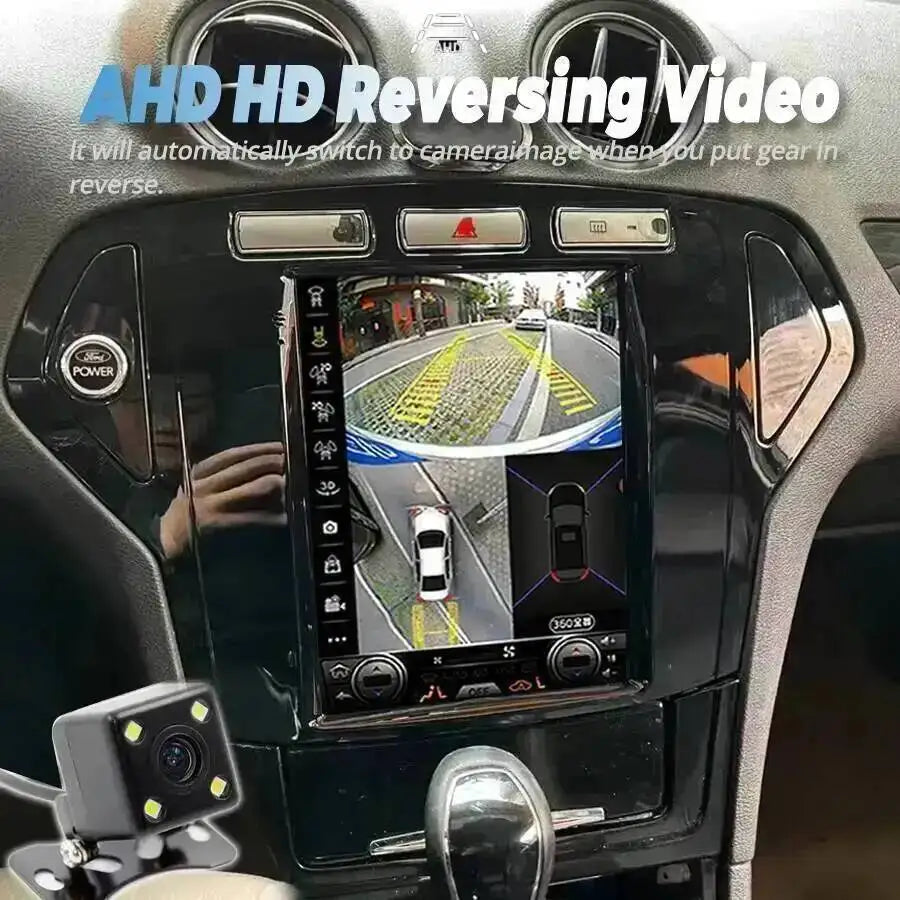 Android Multimedia Video Player Carplay Navigation 4G WiFi Car Radio 2din 9.7" For Ford Mo | AUTOKITSHOP