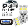 T10 LED License Plate Bulbs Parking Lamp For BMW X1 E84 F48 X2 F39 X3 E83 F25 X4 F26 X5 E5