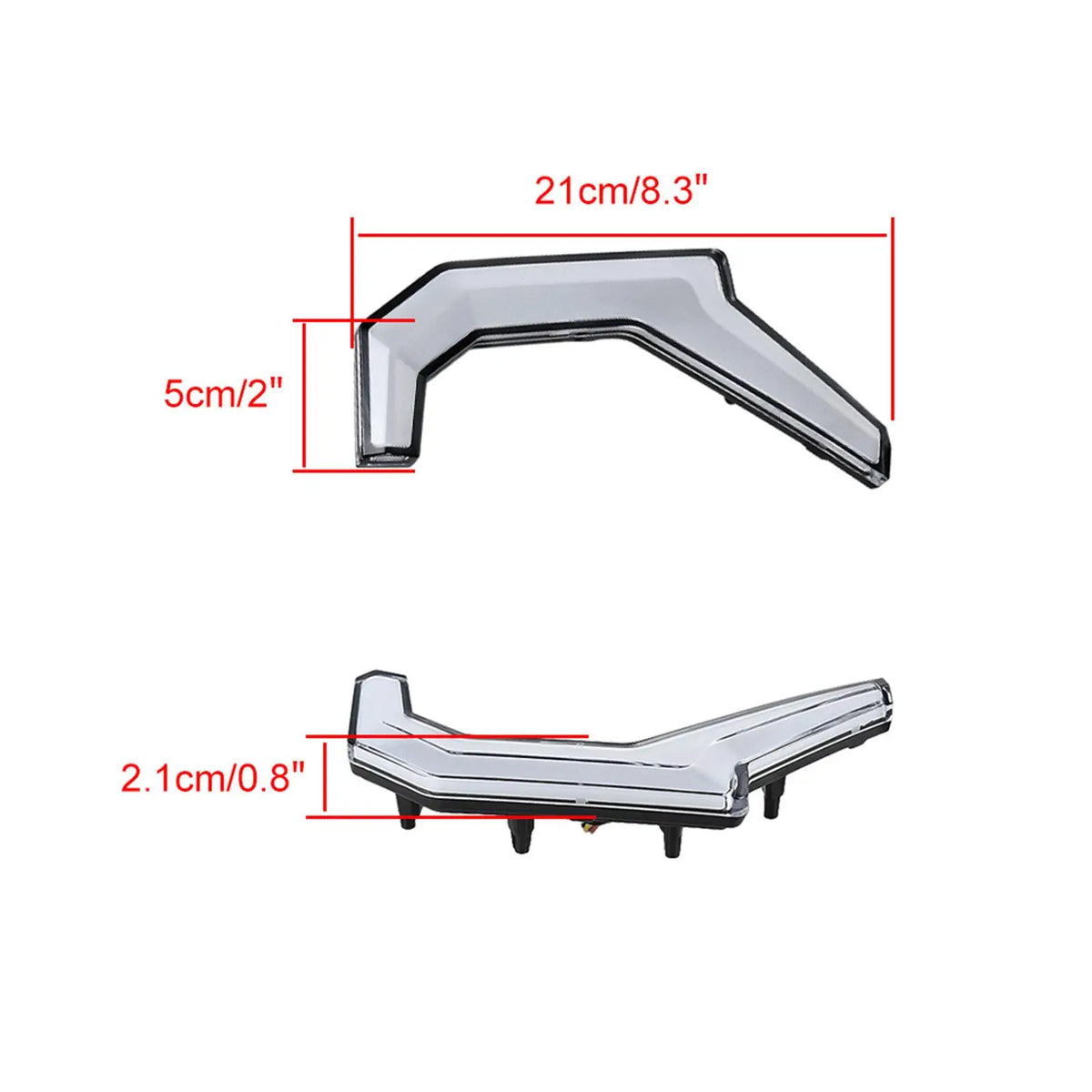 Turn Signal Fang Lights Parts IP67 Autobicycle Direct Replaces Front for Polaris for IP67 2014-2020 - Canbus LED Car Lig