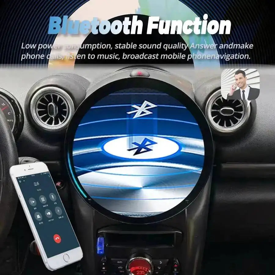 Car Radio Android 14 Screen GPS Video Stereo Navigation Multimedia 4G WIFI 11.8inch For BM