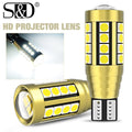 Canbus T15 W16W LED Lamp Light 2000LM 28SMD 3030 912 921 Bulb With Lens Car Backup Reverse