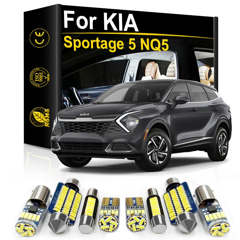 LED Interior Light Kit for Kia Sportage 5 NQ5 - Canbus Error-Free Bulbs | AUTOKITSHOP