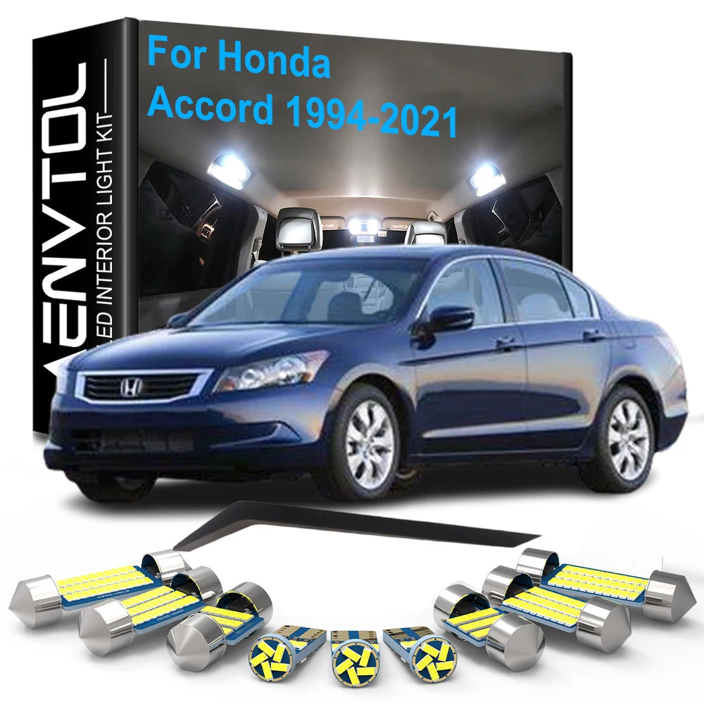 LED Interior Light Kit for Honda Accord 6th 7th 8th 9th 10th 1994-2003 - Canbus Dome Map Door Trunk Bulbs | AUTOKITSHOP