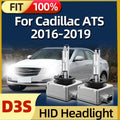 Roadsun 2pcs D3S HID Bulbs Xenon Headlight Headlamp Car Light 6000K White Fit for Cadillac