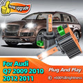 LED Headlight Bulbs D3S Car Lamp 30000LM Canbus CSP Chip 6000K Light For Audi Q7 2009 2010