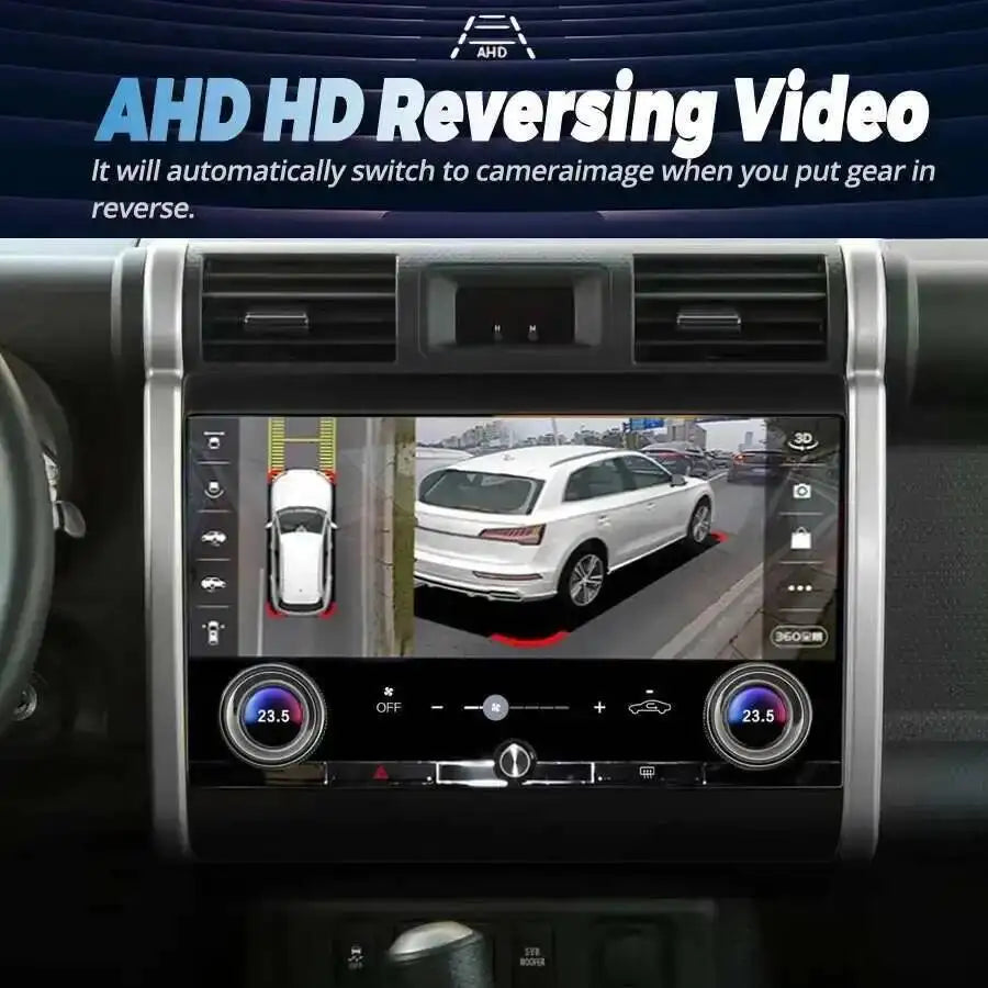 Car Multimedia Player Navigation For Toyota FJ Cruiser 2007-2023 Stereo Autoradio DSP GPS