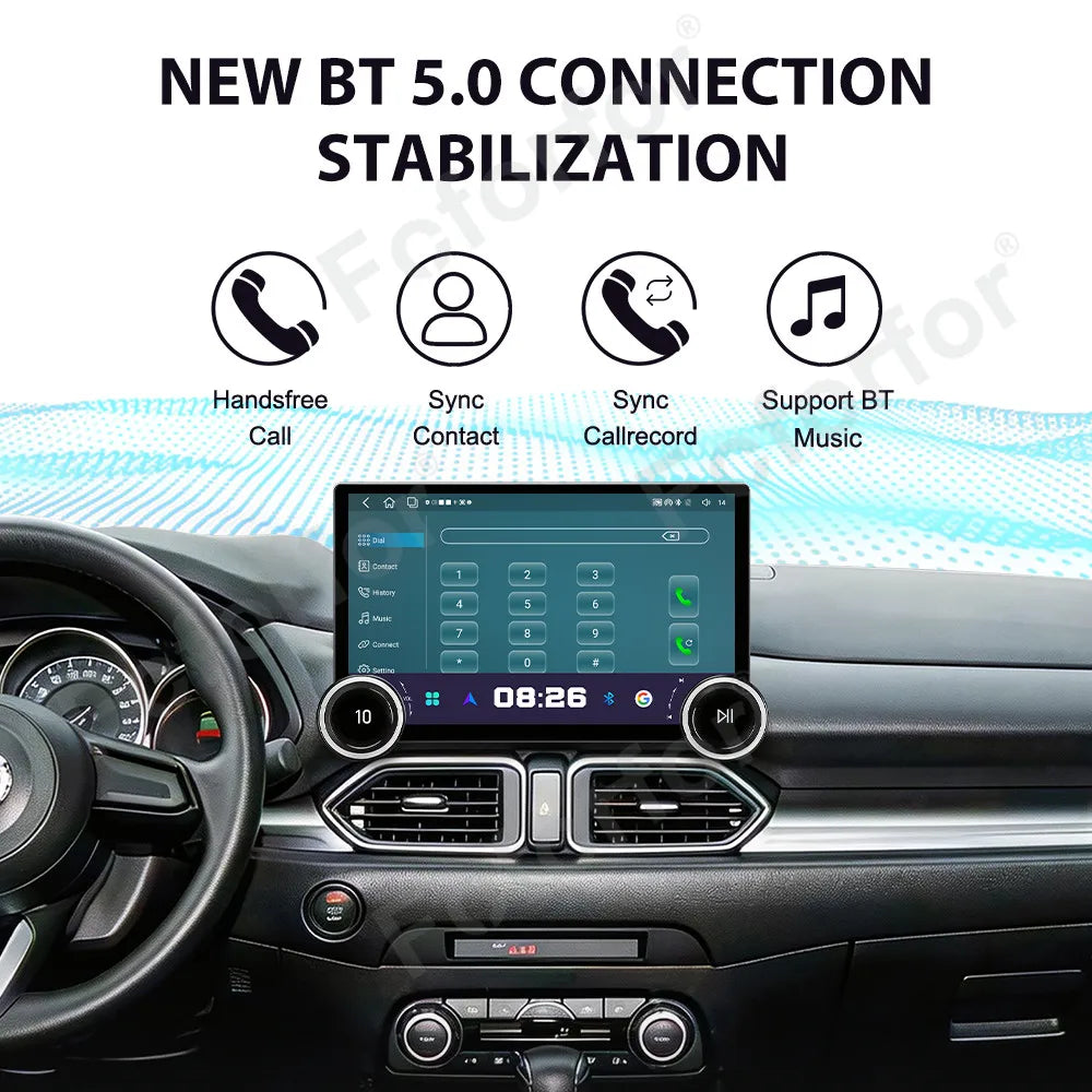 Premium Elite 11.5 Inch Android 15 Ultra Clear HD Display Wireless CarPlay GPS Car Stereo