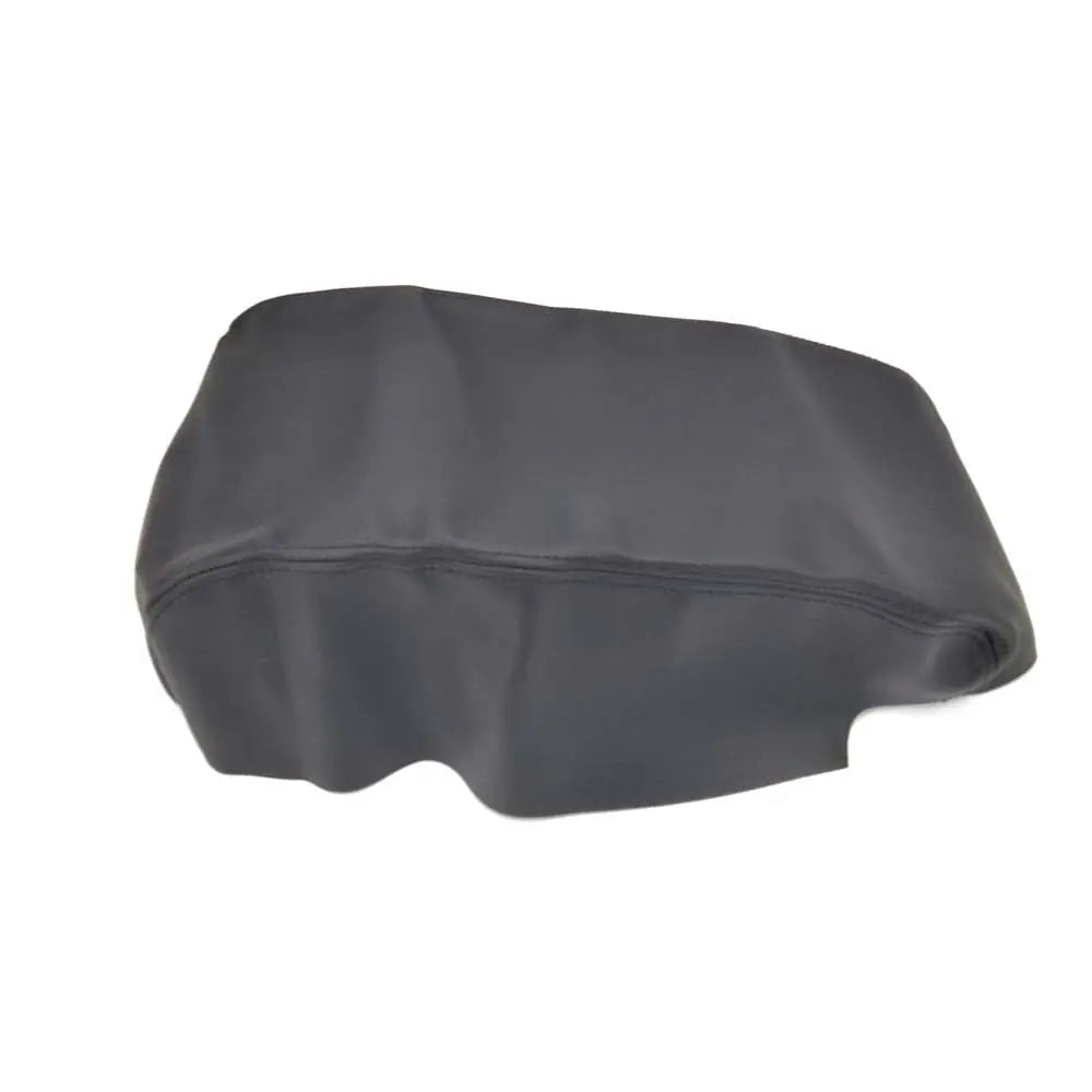 Leather Center Console Lid Armrest Cover Trim Black Fits For Toyota Avalon 2005-2012