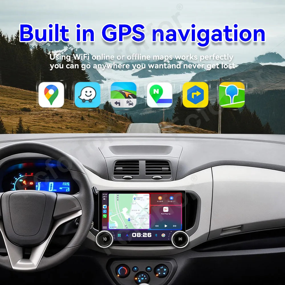 True Color HD Visual 11.5 Inch Android 15 Ultra Clear Touch Screen GPS Navi Smart Car Medi