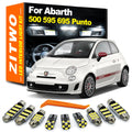ZITWO Canbus For Fiat Abarth 500 595 695 500C 595C 695C Grande Punto EVO 2007-20 for Fiat 2007-2023 - Canbus LED Car Lig