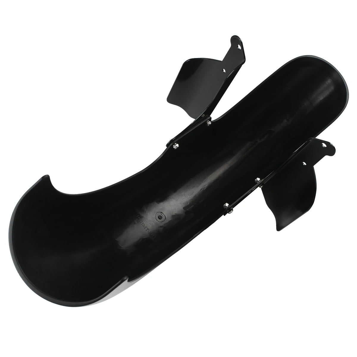Motorcycle ABS Plastic 19" Wheel Front Fender Vivid Black For Harley FXLR FXLRS Low Rider S & ST - Automotive LED Light