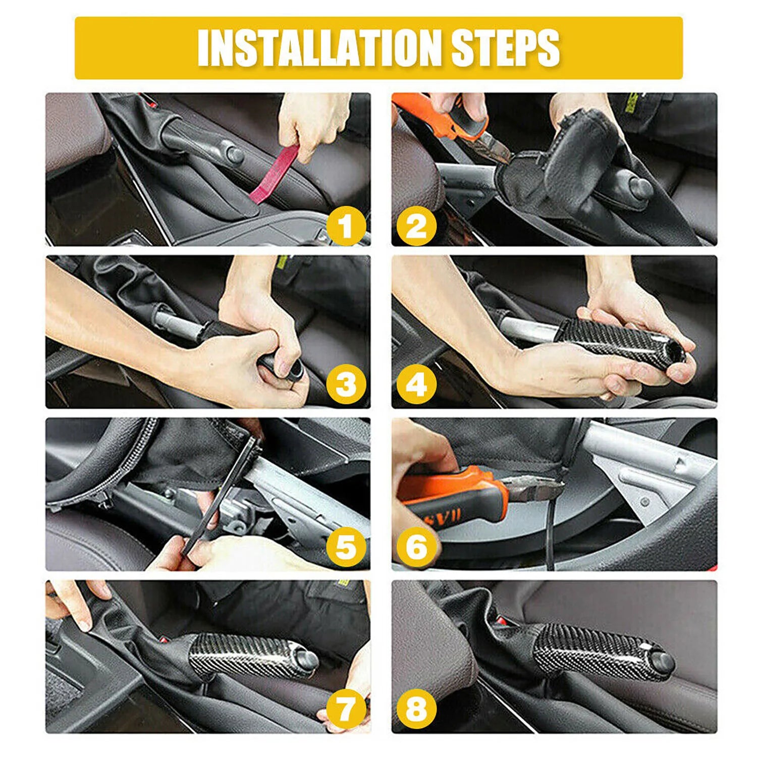 Hand Brake Handle Protect Cover Stick 47115-SNA-A82ZA 47115SNAA82ZA 47115SNAA82ZB 47125SNA
