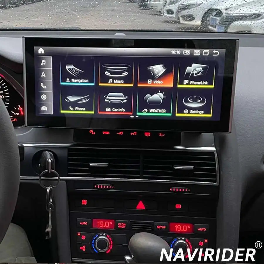 12.3" 10.25" For AUDI A6 2005-2011 Android Screen Stereo Car Multimedia Video GPS Head Uni