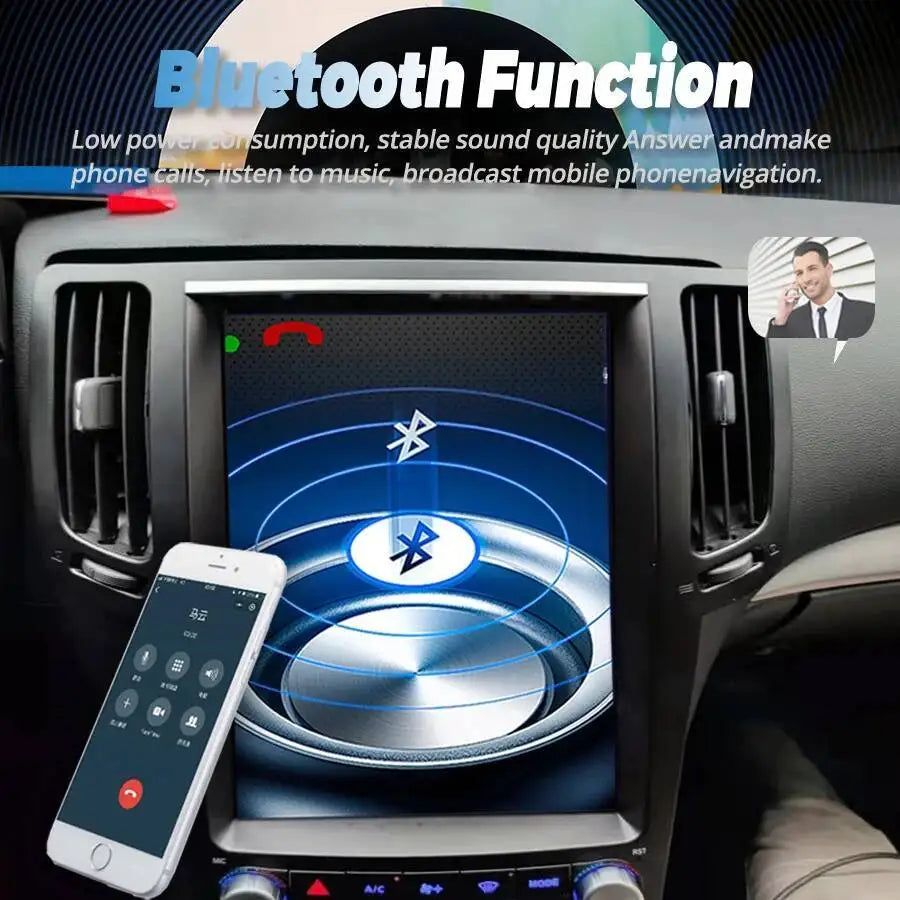 12.1" Android15 Ips Screen Car Radio For Infiniti G25 G35 G37 Q60S 2007-2015 Wireless Carp | AUTOKITSHOP