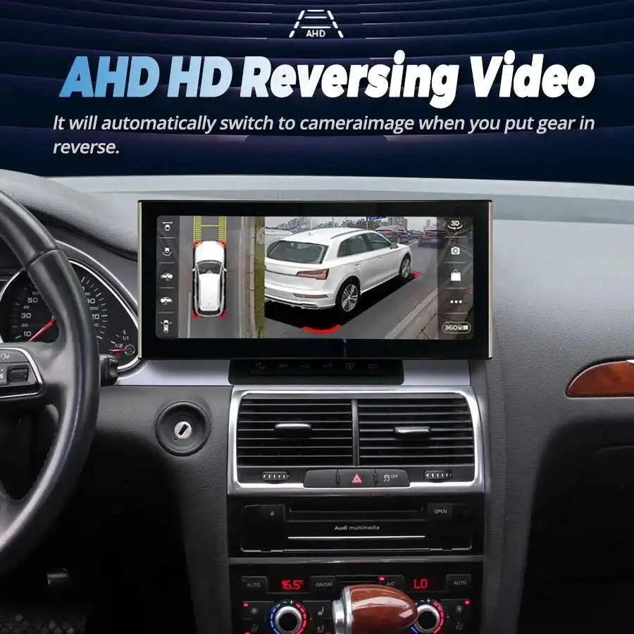 12.3'' Android Car Video Player For Audi Q7 4L 2005-2015 Right Hand Driving GPS Multimedia