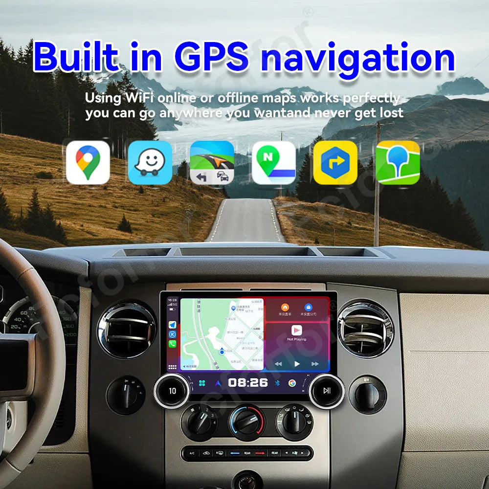 Upgraded Ultra Large HD Touch Display Android 15 11.5 Inch Car Media GPS Navi Stereo Head