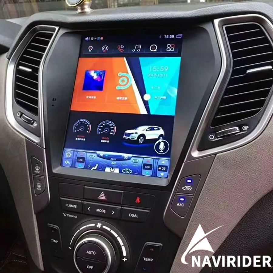10.4" Car Radio For Hyundai Santa Fe IX45 2012-2017 2din Android15 Screen DSP Multimedia P | AUTOKITSHOP