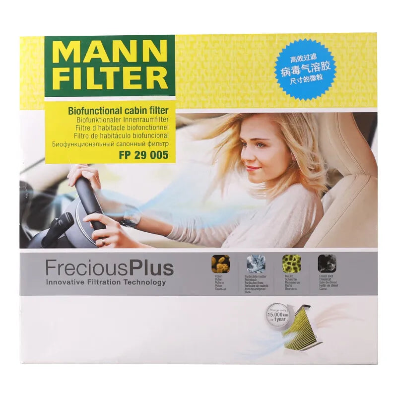 MANN FILTER FP29005 Cabin Filter For MERCEDES-BENZ AMG GT CLS C-Class(W204 C204 S204) E GL