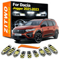 ZITWO 10Pcs Car Bulb Accessories For Dacia Jogger 2021 2022 2023 2024 LED Interior Dome Reading  - Canbus LED Car Light