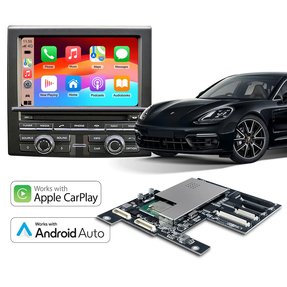 Wireless Carplay Android auto Module For Porsche PCM3.1 Panamera Cayenne Cayman Macan Boxs | AUTOKITSHOP
