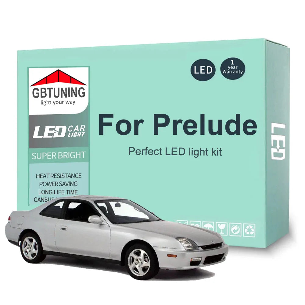 LED Interior Light Kit for Honda Prelude BA BB 1988-1996 - Canbus Dome Map Door Trunk Bulbs | AUTOKITSHOP
