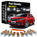 10-Piece LED Interior Light Kit for Geely GC6 - Canbus Error-Free Interior Bulbs