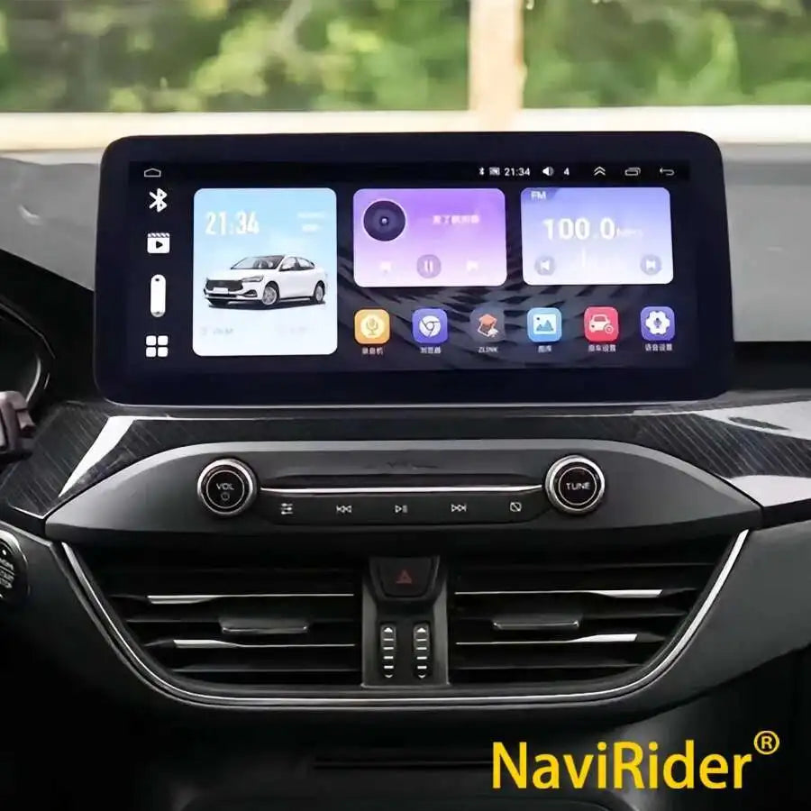 Dual System Touch Screen Car Radio Stereo For Ford Focus Mk4 2022 Android 13 CarPlay GPS N