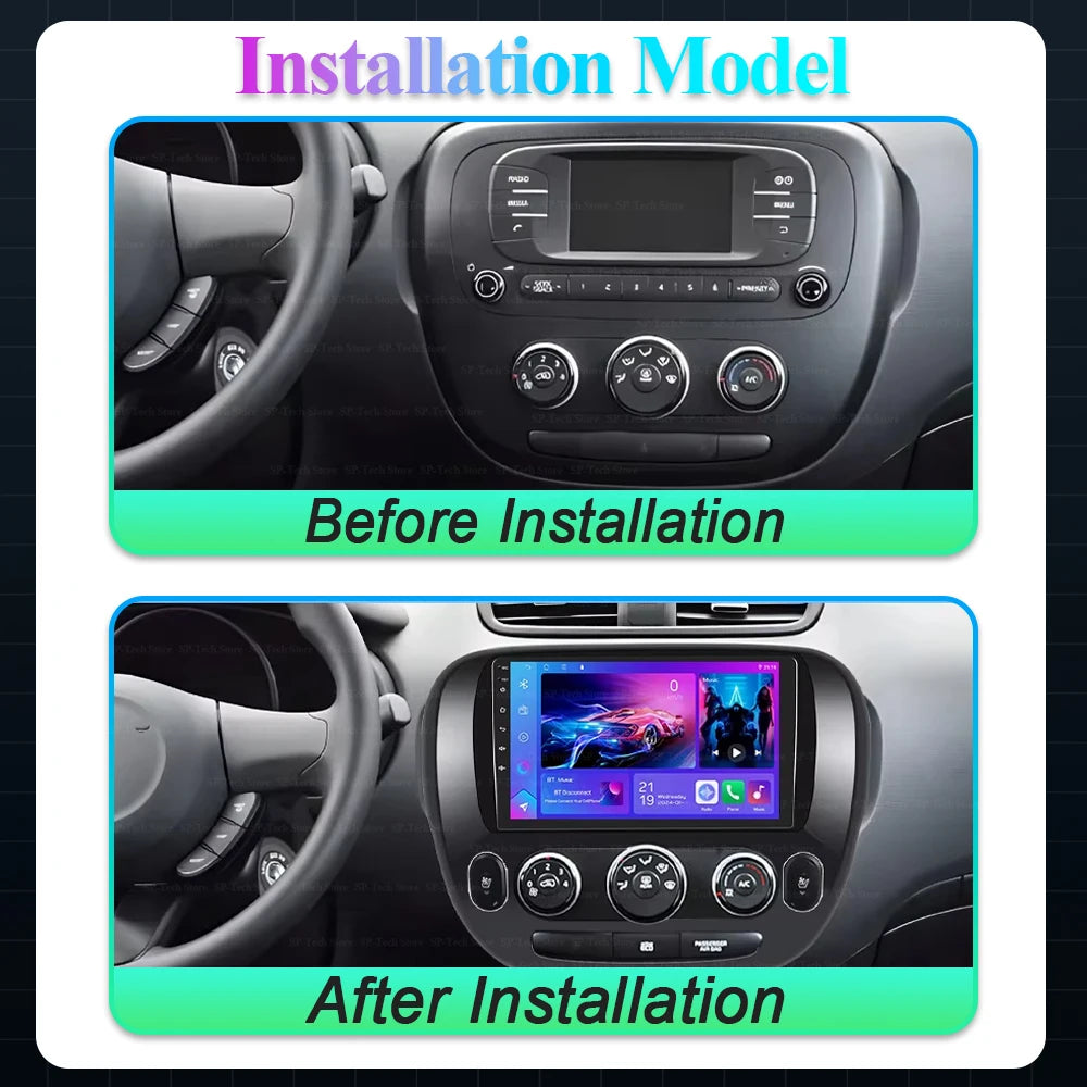 Android 16 For Kia Soul 2 Ps 2013-2019 Carplay Auto Wifi Car Radio Multimedia Video Player | AUTOKITSHOP