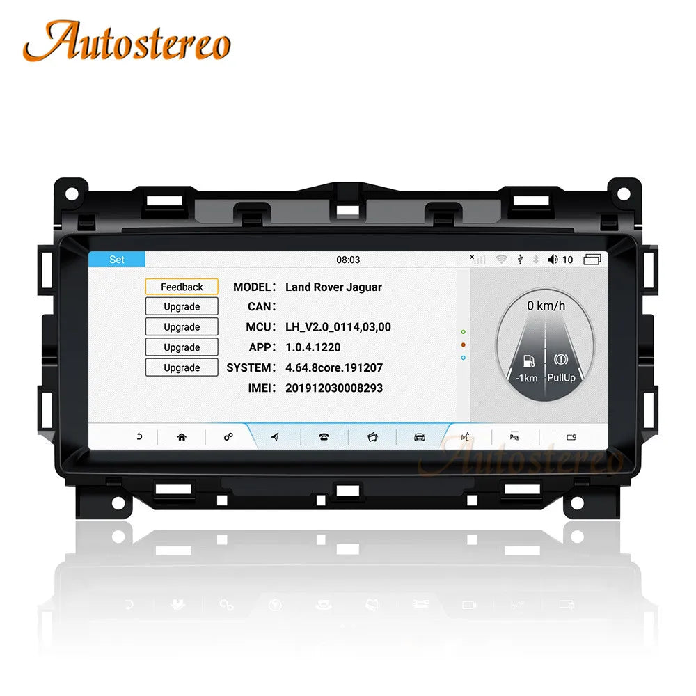 Carplay 10.25 Android For Jaguar F-PACE 2015-2019 Car GPS Navigation Car Radio HeadUnit Mu