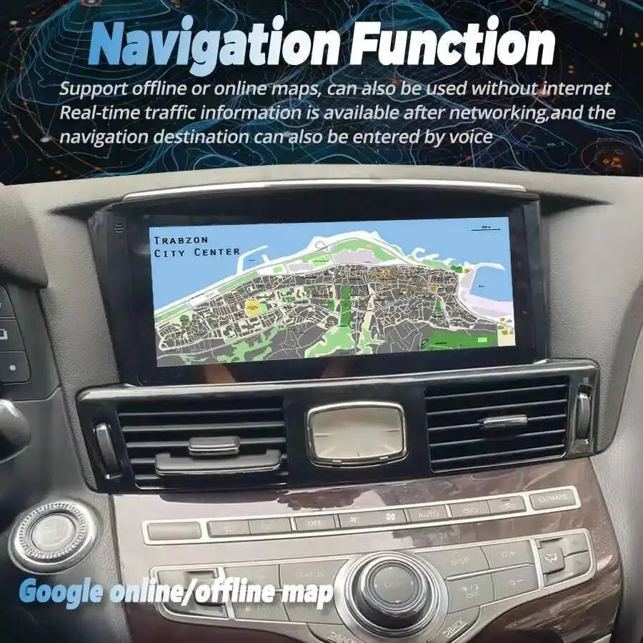 10.25inch Android15 Car Radio For Infiniti Q70L M25 M35 2011-2017 Carplay Multimedia Stere | AUTOKITSHOP