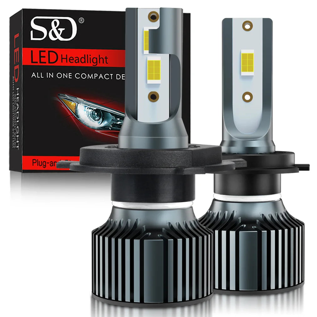 30000LM H4 H7 Led 3570 CSP H1 H8 H11 H16 9005 HB3 9006 HB4 Car Headlight Bulb Canbus Auto