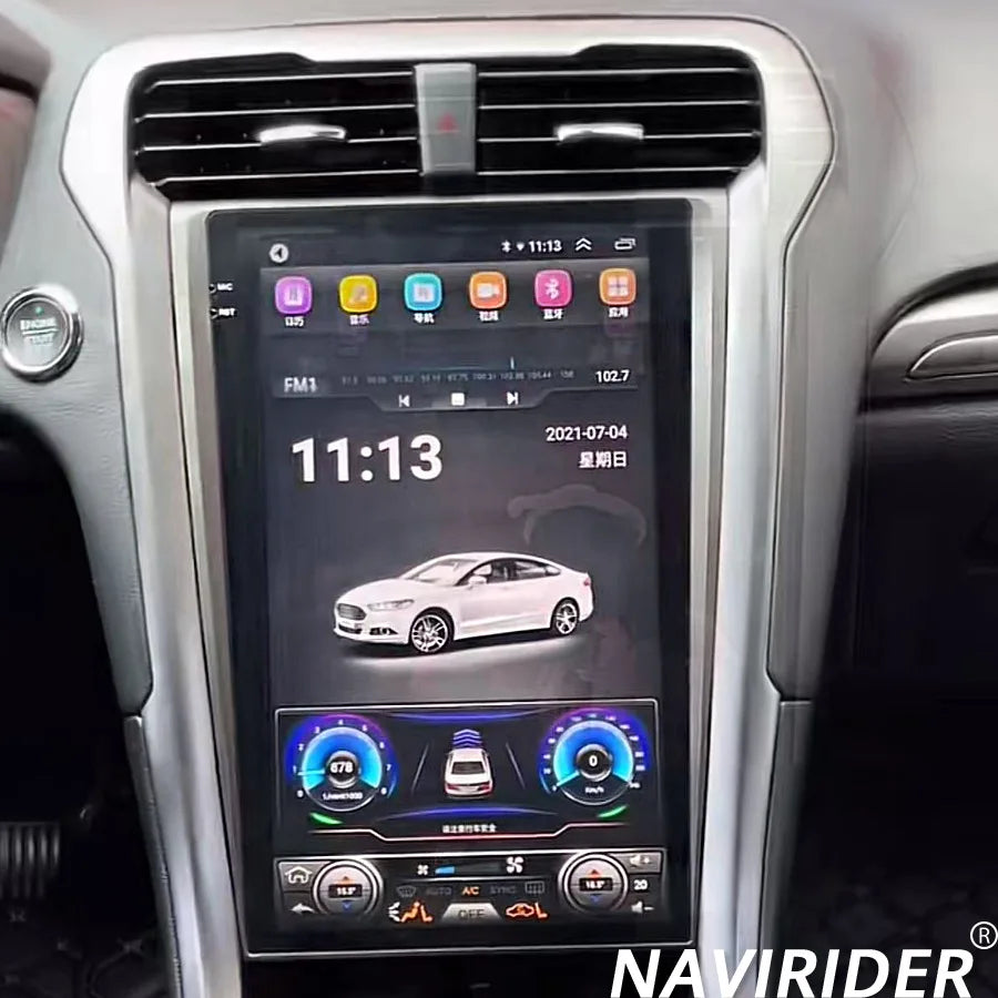 13.6" Android Screen CarPlay For Ford Mondeo Fusion 2013- 2020 Car Radio Multimedia Stereo | AUTOKITSHOP