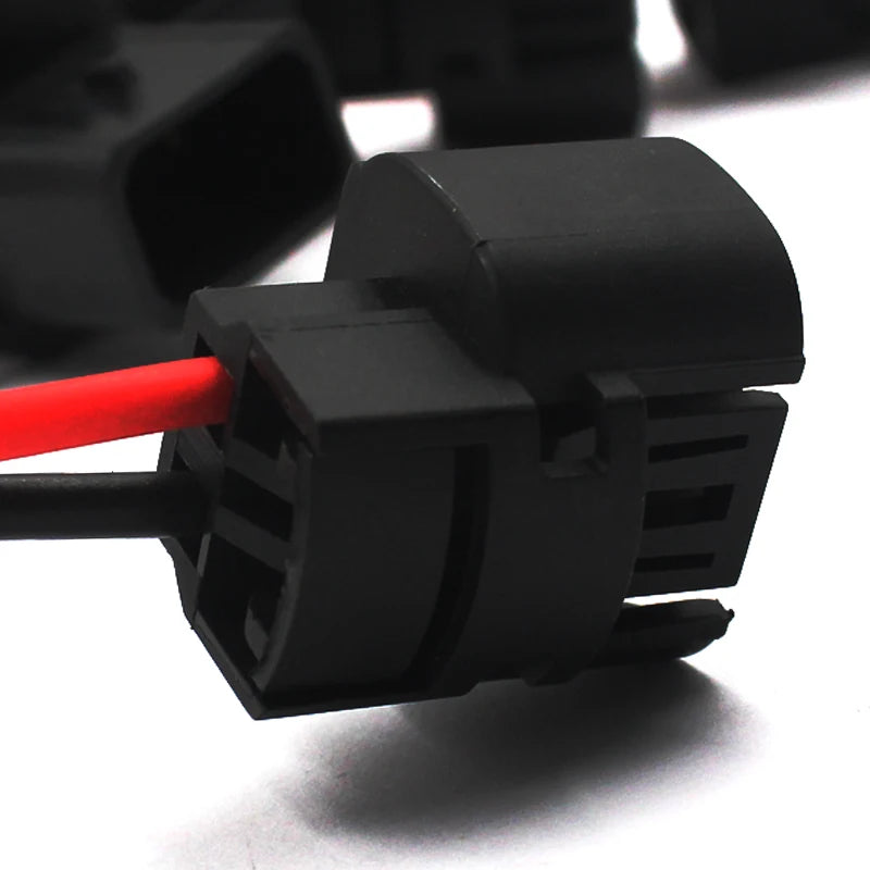 Rockeybright 2pcs P13W 5502 Extension Wiring Harness for Headlight Fog Light DRL Car Light