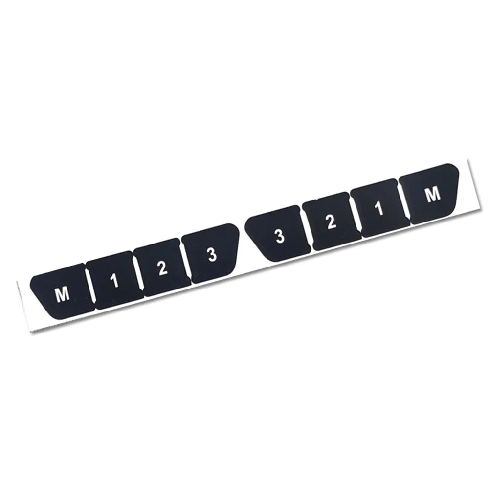 Button Repair Decals Sticker Kit For Mercedes C E CLS SLK Class W204 W212 W218