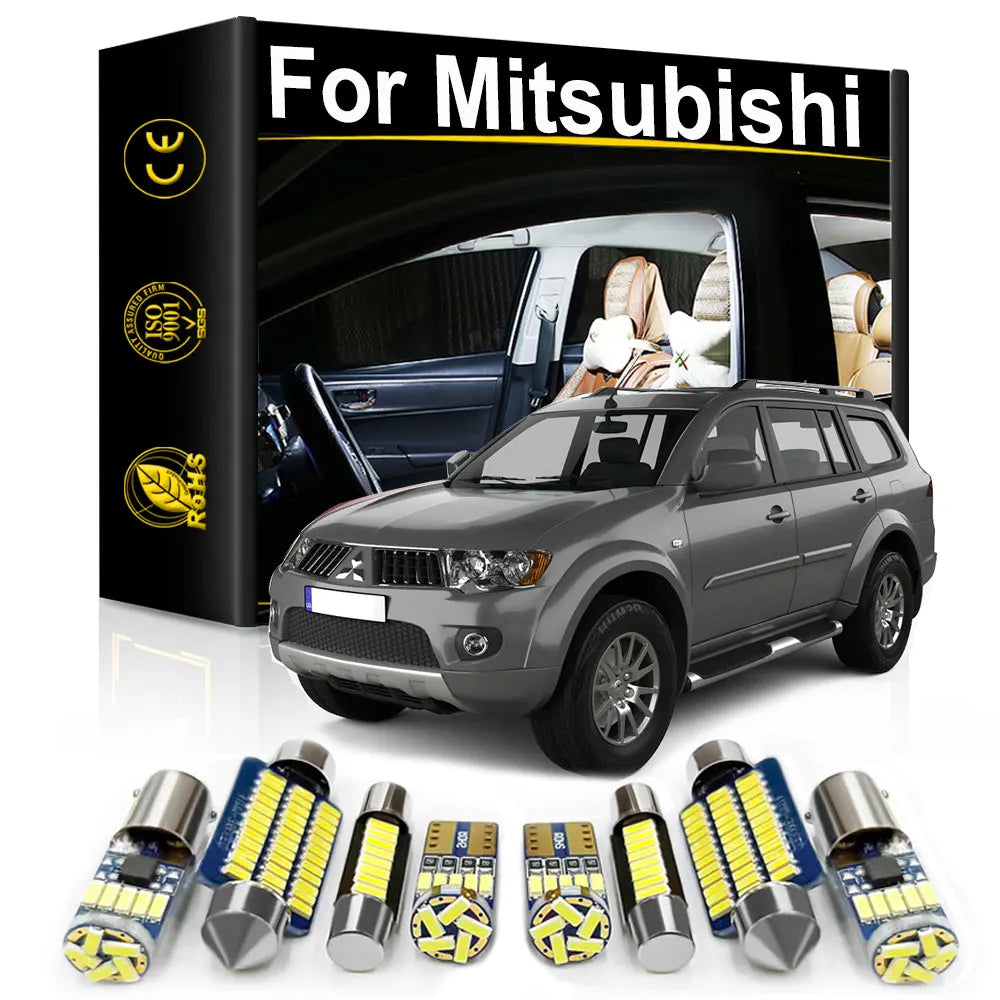 LED Interior Light Kit for Mitsubishi Pajero Sport Pajero 2 3 4 Outlander Lancer ASX Mirage Eclipse Cross Vehicle LED...