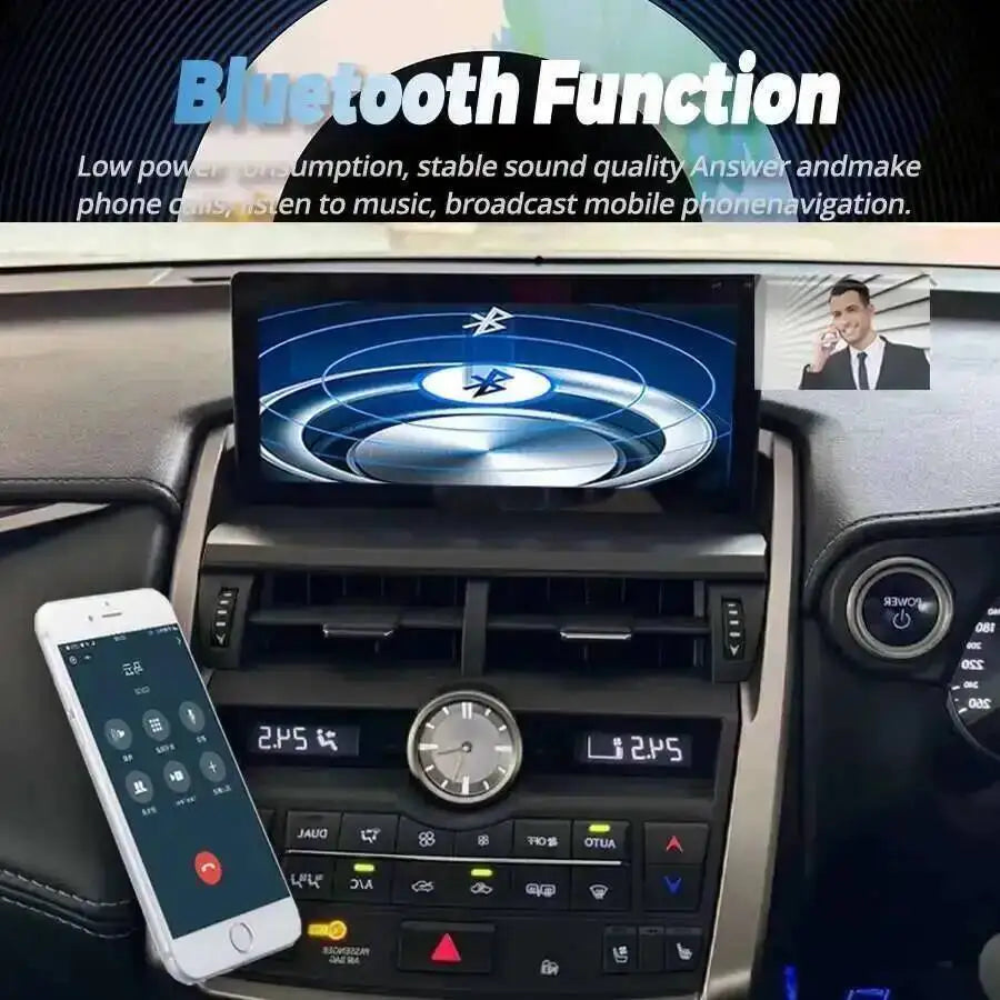 CarPlay BT Multimedia Video Player Stereo For Lexus NX NX200 NX200T 300h 2014-2017RHD Qual