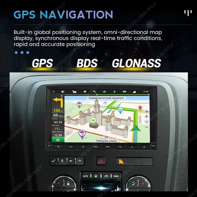 8inch Android 15 Car Radio for GMC Yukon Sierra Chevrolet Silverado Impala Buick Enclave M | AUTOKITSHOP