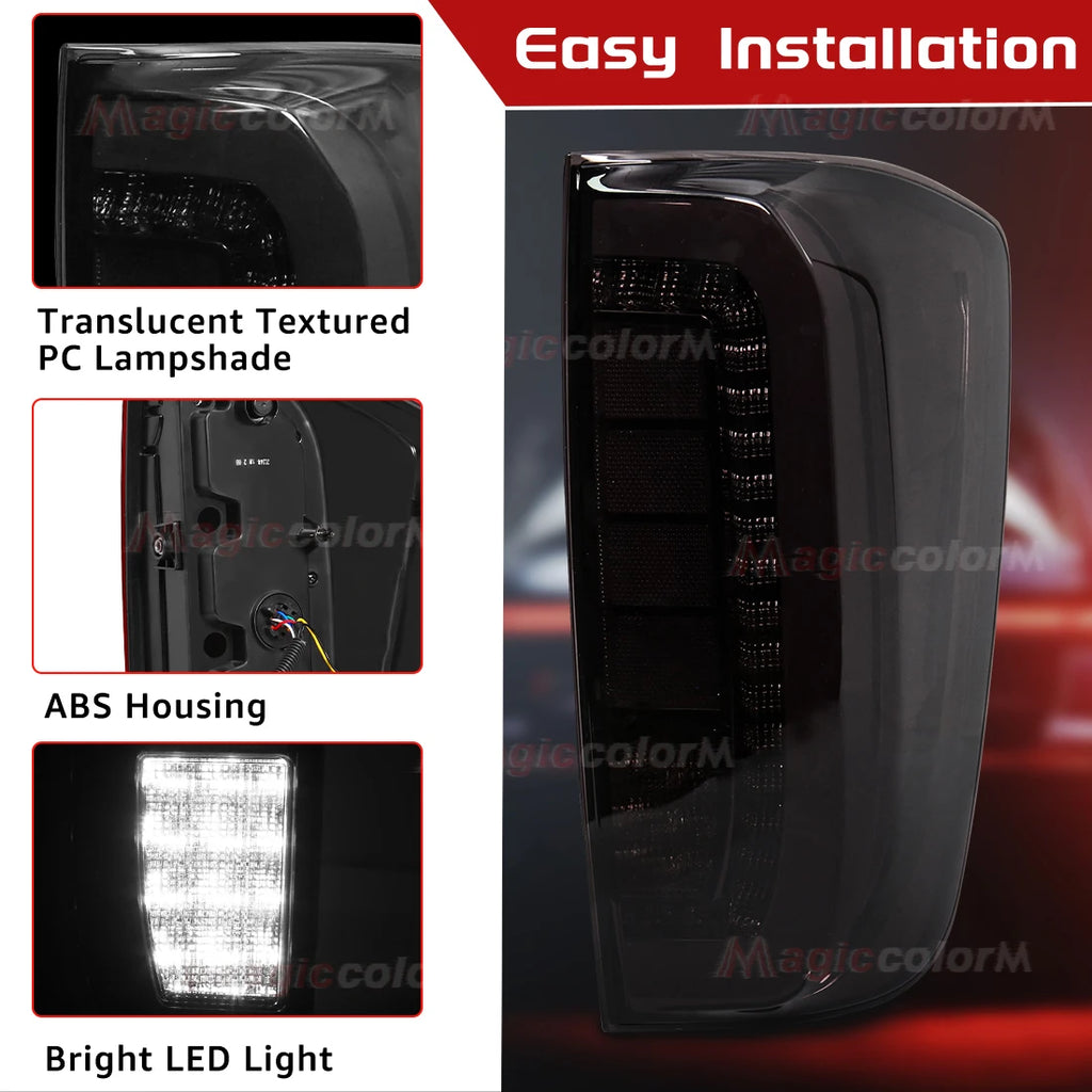 For Nissan Navara NP300 2015 2016 2017 2018 2019 2020 2021 2022 2023 LED Tail Lamps Turn S | AUTOKITSHOP