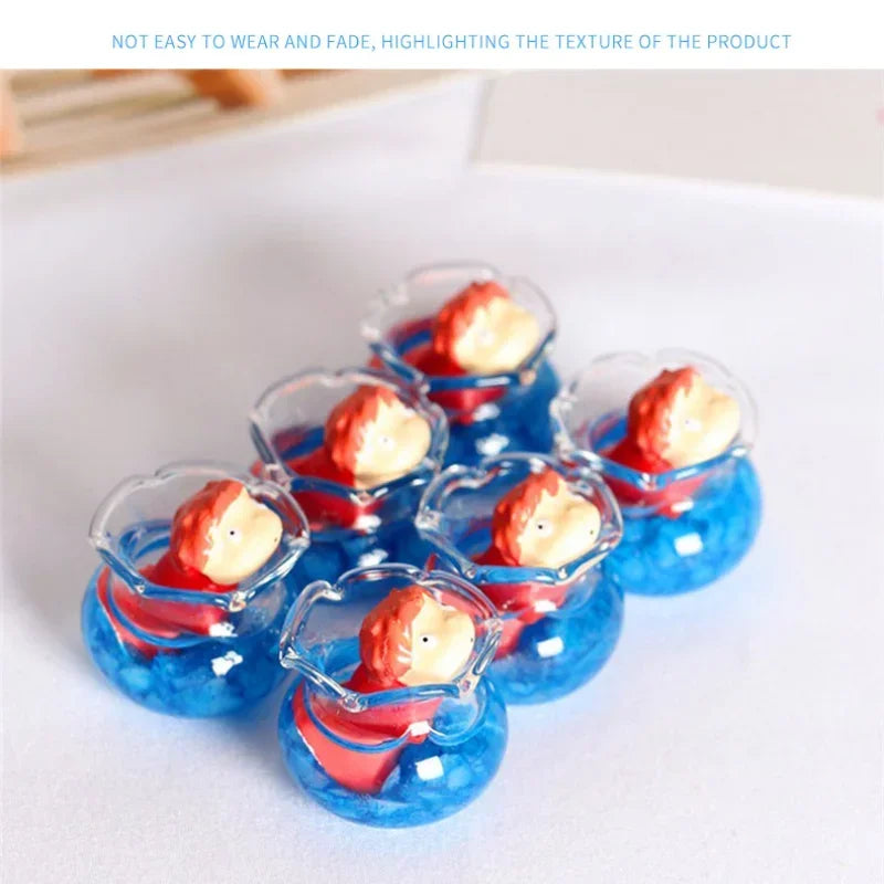 5/10pcs Luminous Mini Resin Garden Decoration Outdoor Patio Lawn Yard Fish Tank Potted Plants Ca - Automotive LED Light
