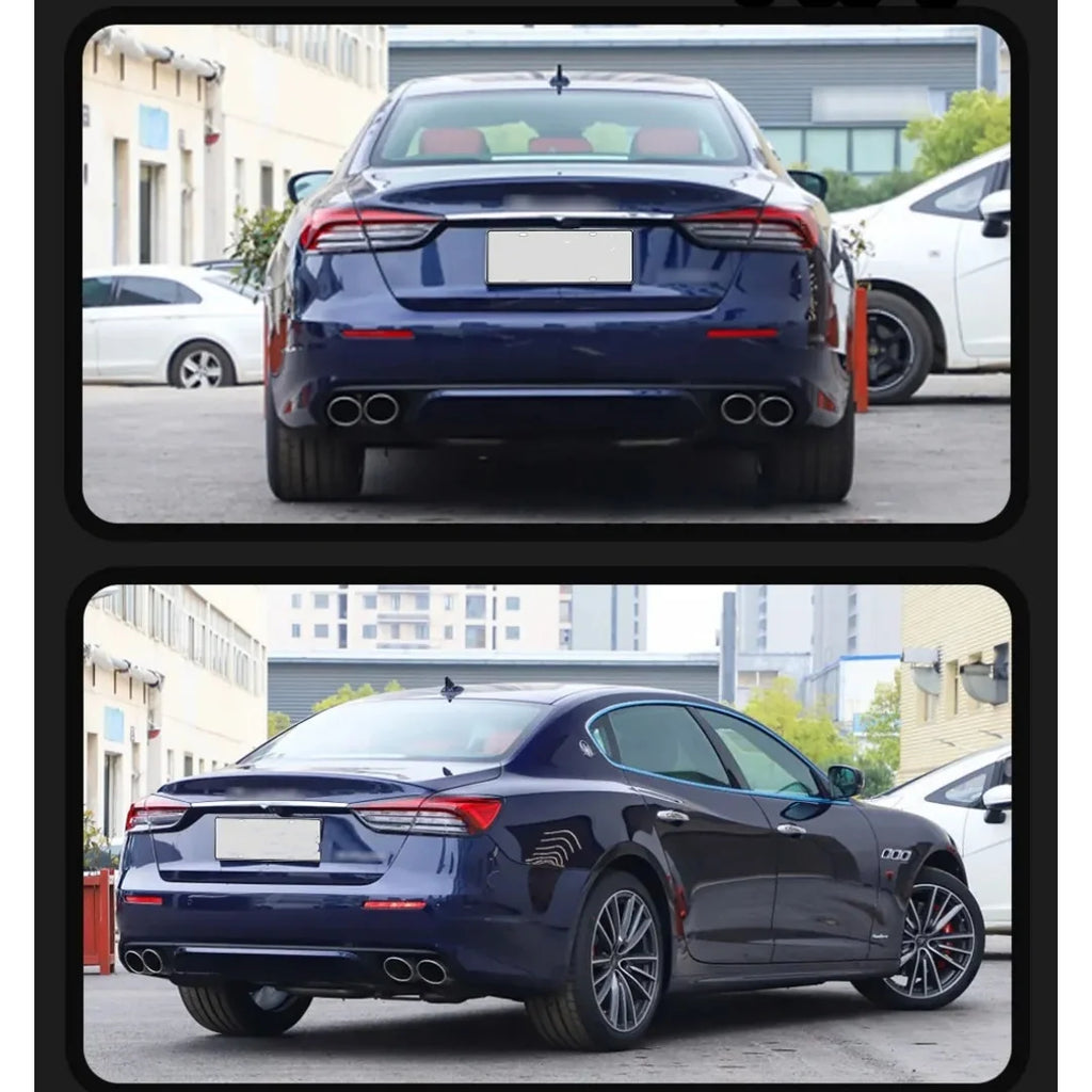 Car LED Tail Lights Assembly For Maserati Quattroporte 2013-2021 Upgrade New Rear Tailligh