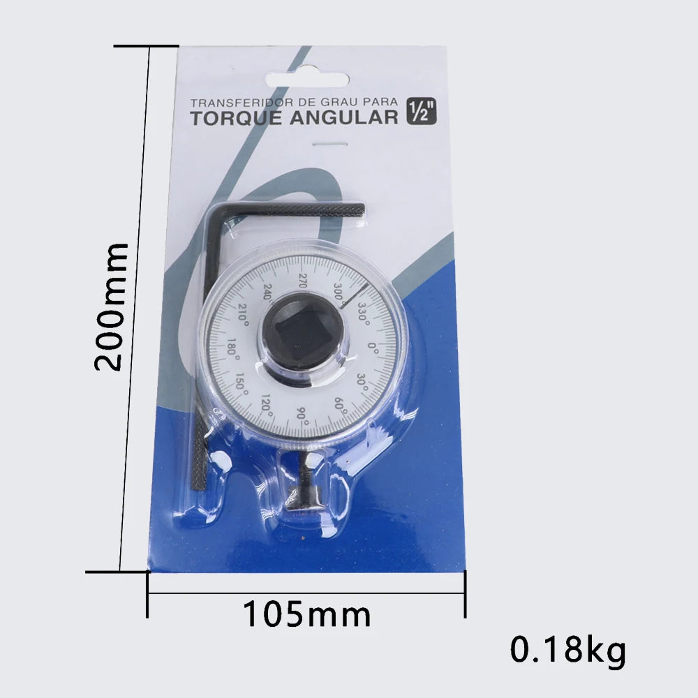 Calibrated Torque Wrench Torquemeter Dial Hand Tool for Auto Service Automotive Garage Equipment - Automotive LED Light