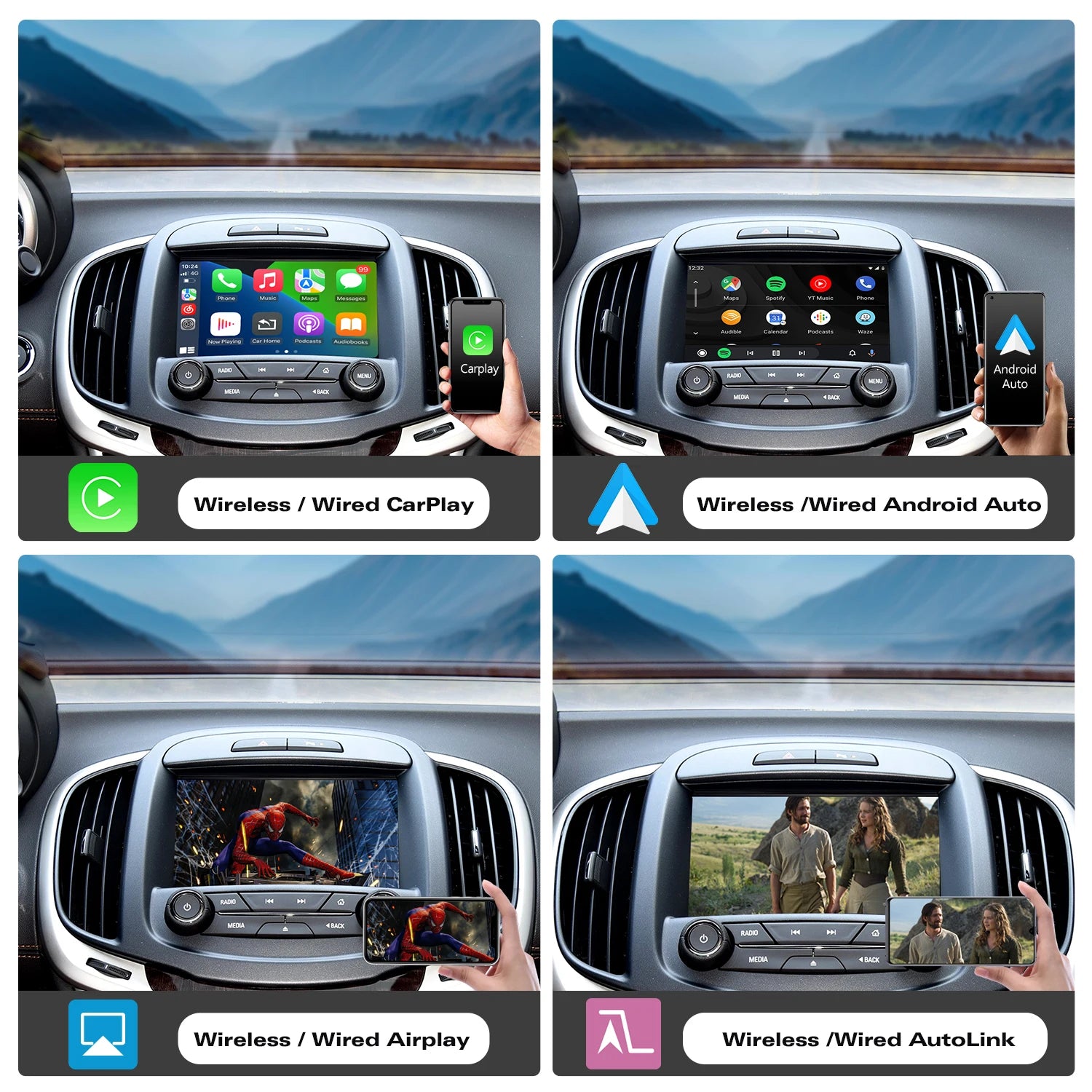 Wireless CarPlay Android Auto for opel Mokka Buick Regal insignia 2013-2018 Zafira Cascada | AUTOKITSHOP