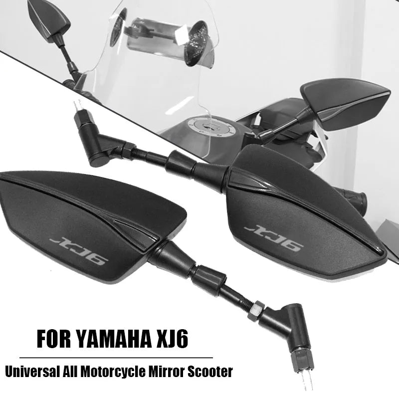 Motorcycle Parts CNC Aluminum Rear View Mirrors For YAMAHA XJ6 XJ 6 DIVERSION 20 for XJ6 2009-2015 - Automotive LED Ligh