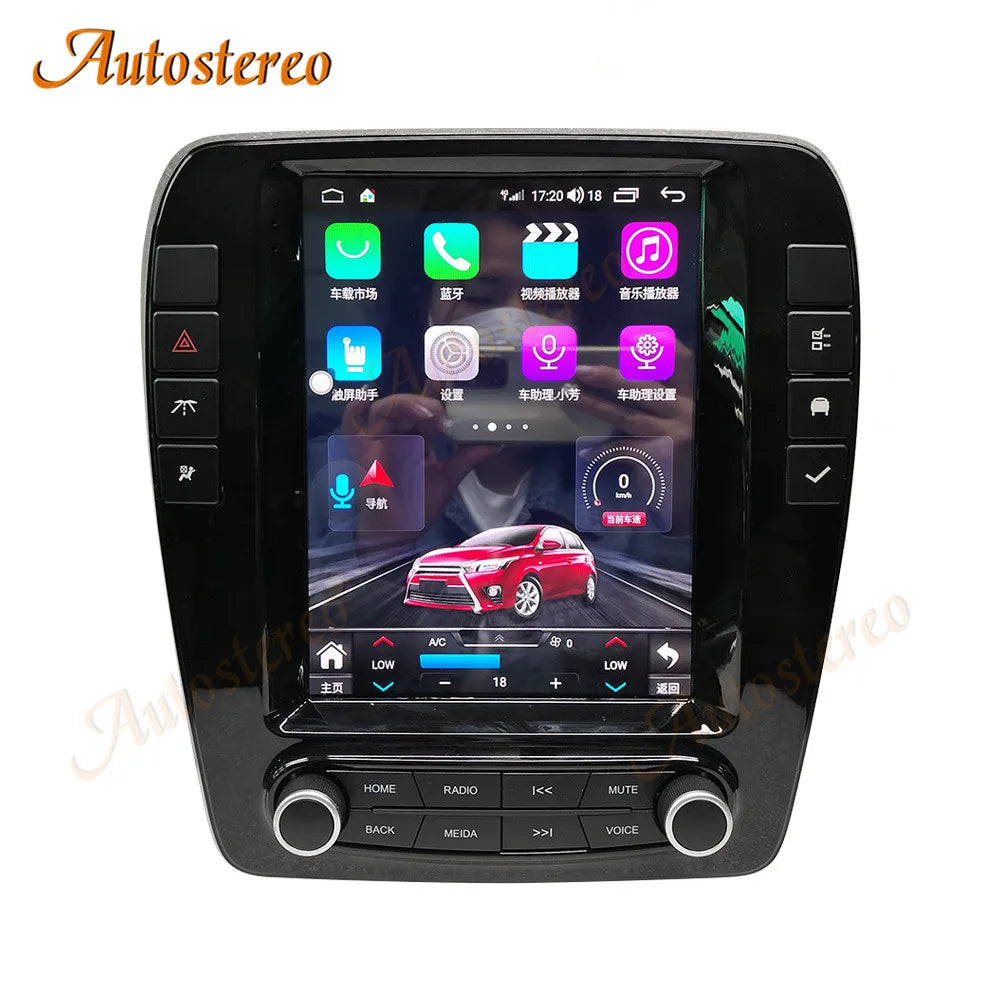 Android 14 Carplay For Chevrolet Traverse Tesla Style Car Multimedia Player GPS Navigation