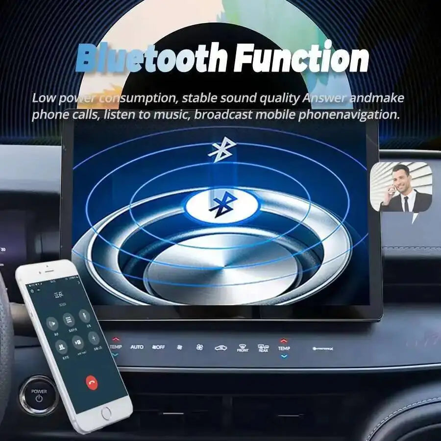 13.3inch Car Radio For Toyota Camry 2024 Navigation Bluetooth GPS Multimedia Player Auto B