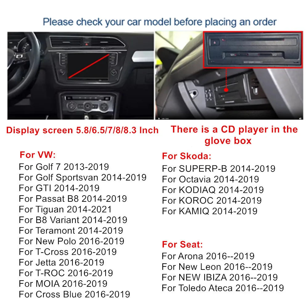 Wireless Carplay Android Auto Module For VW Volkswagen Skoda Octavia A5 Golf 7 Polo Passat | AUTOKITSHOP