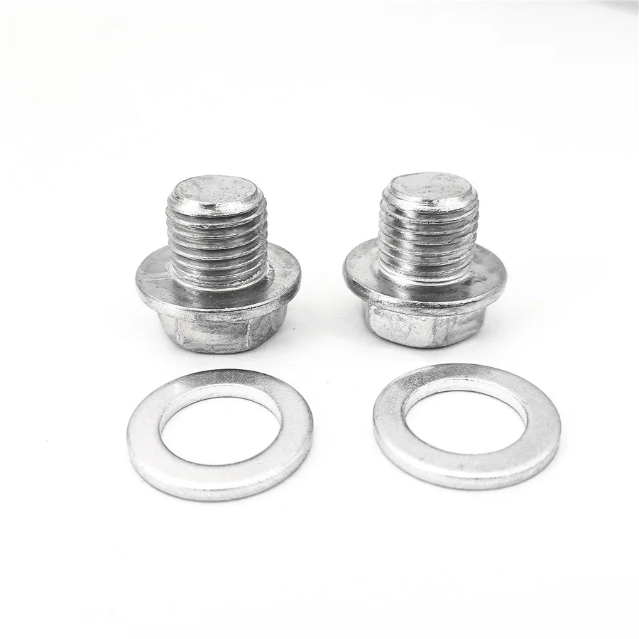 Engine Oil Pan Drain Bolt Plug w/ Washer #90009-R70-A00 For Acura for Honda Accord