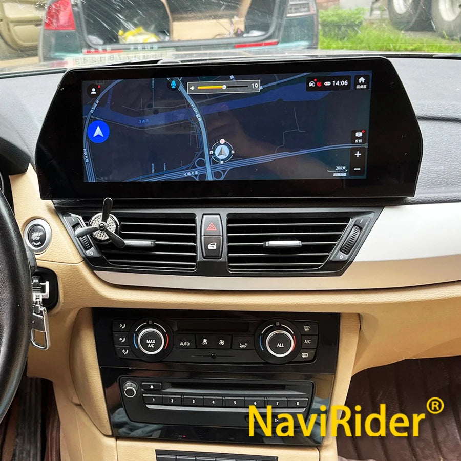 For BMW X1 E84 2009-2015 Carplay 4G Android Touch Screen Car Radio Auto Video Player GPS N