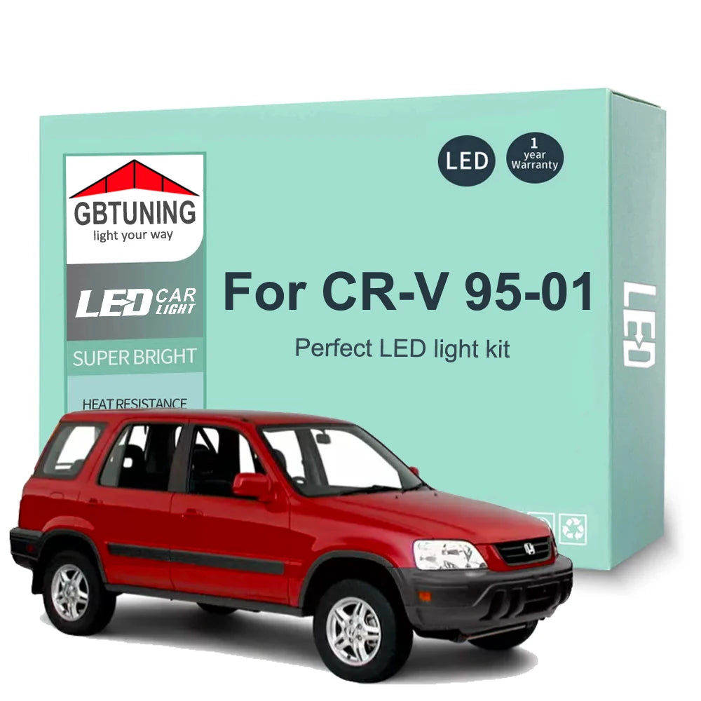 8-Piece LED Interior Light Kit for Honda CR-V CRV - Canbus Error-Free Bulbs | AUTOKITSHOP