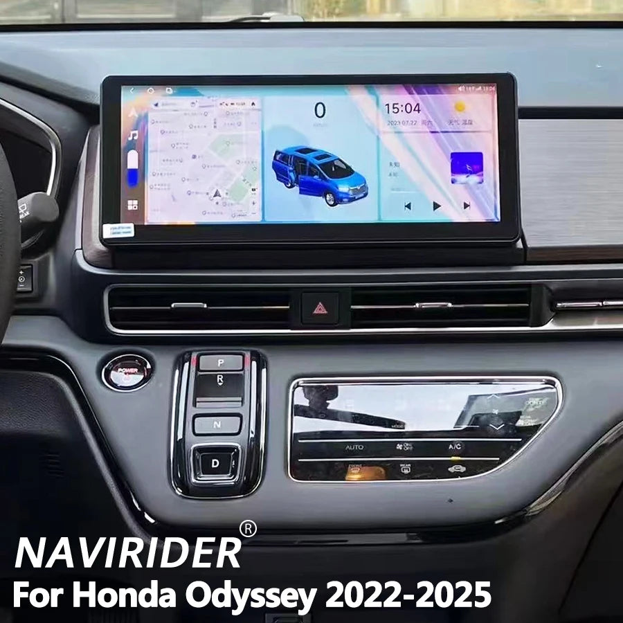 12.3inch Android Car Radio Carplay, For Honda Odyssey 2022-2025 Multimedia Video Player GP